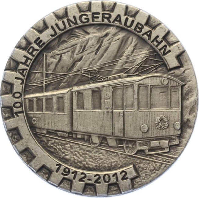 1. August-Taler 2012 - Jungfraubahn